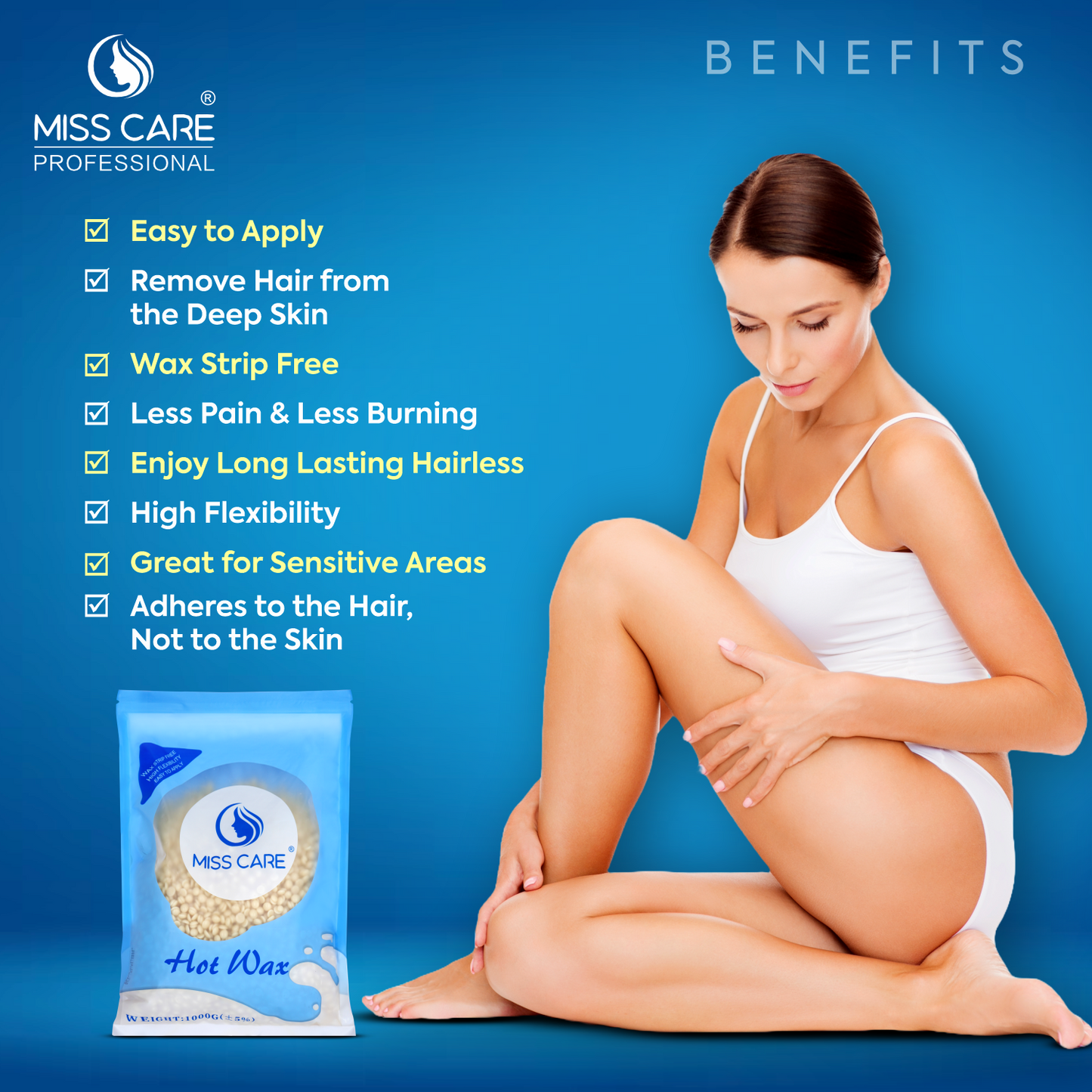 Miss Care Hot Wax 1000gm