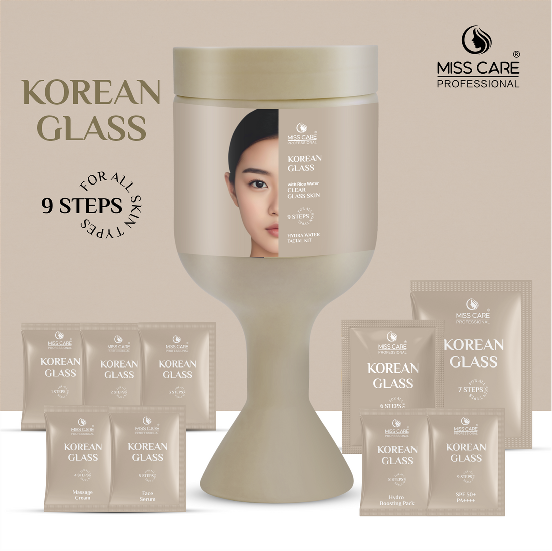 Miss Care Professional Korean Glass Facial Kit