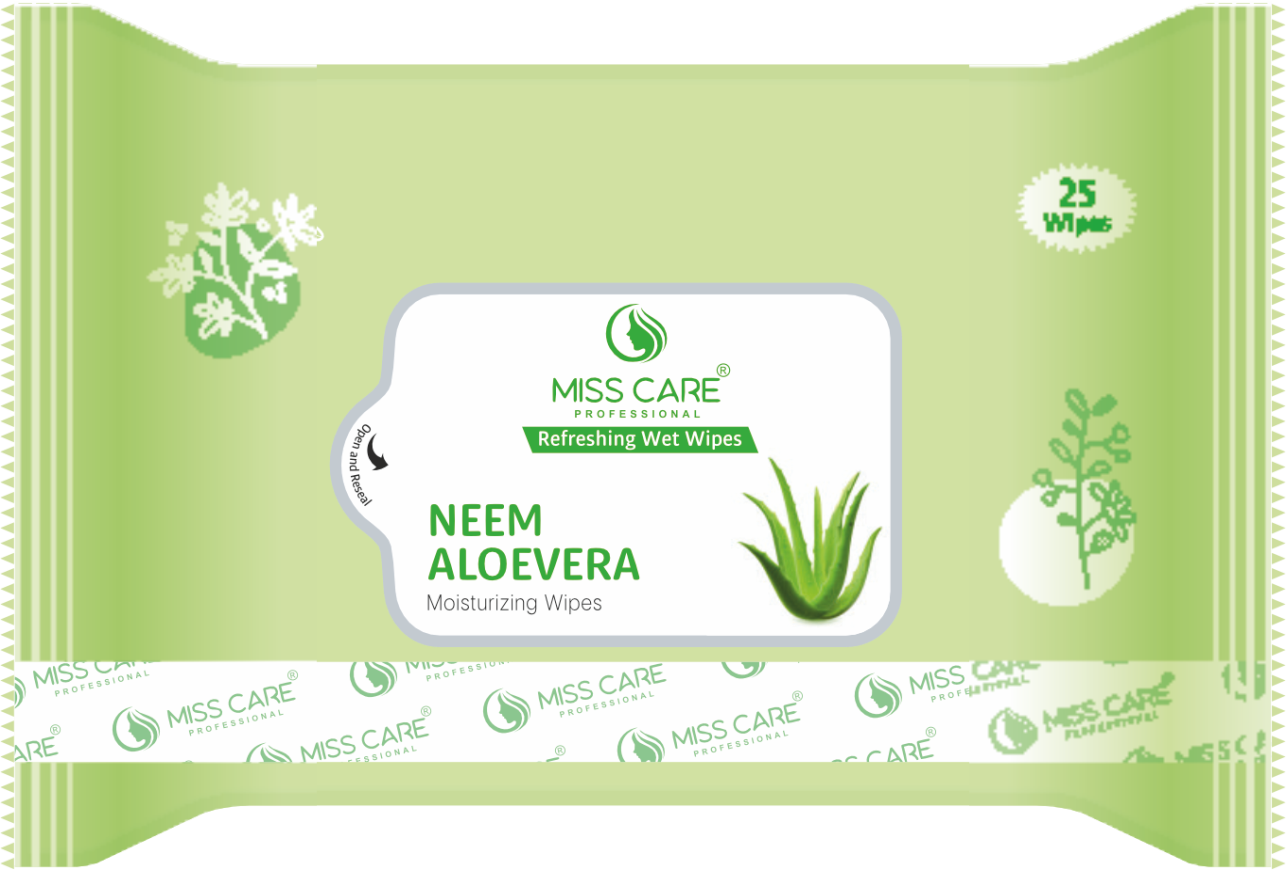 Miss Care Neem Alovera Refreshing Wet Wipes