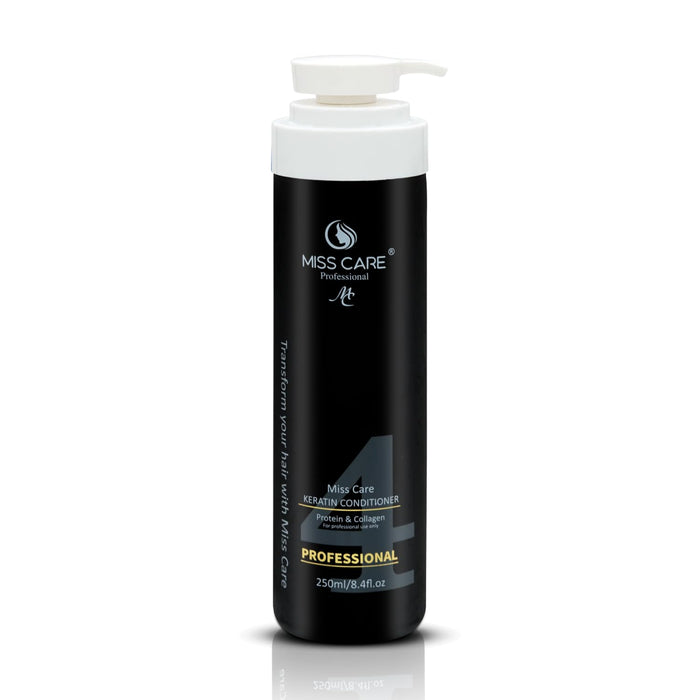 Miss Care Professional Keratin Conditioner for Hair, Protein & Collagen Infused Hair Smoothing Conditioner (250ml)