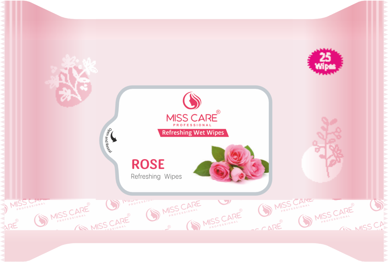 Miss Care Rose Refreshing Wet Wipes