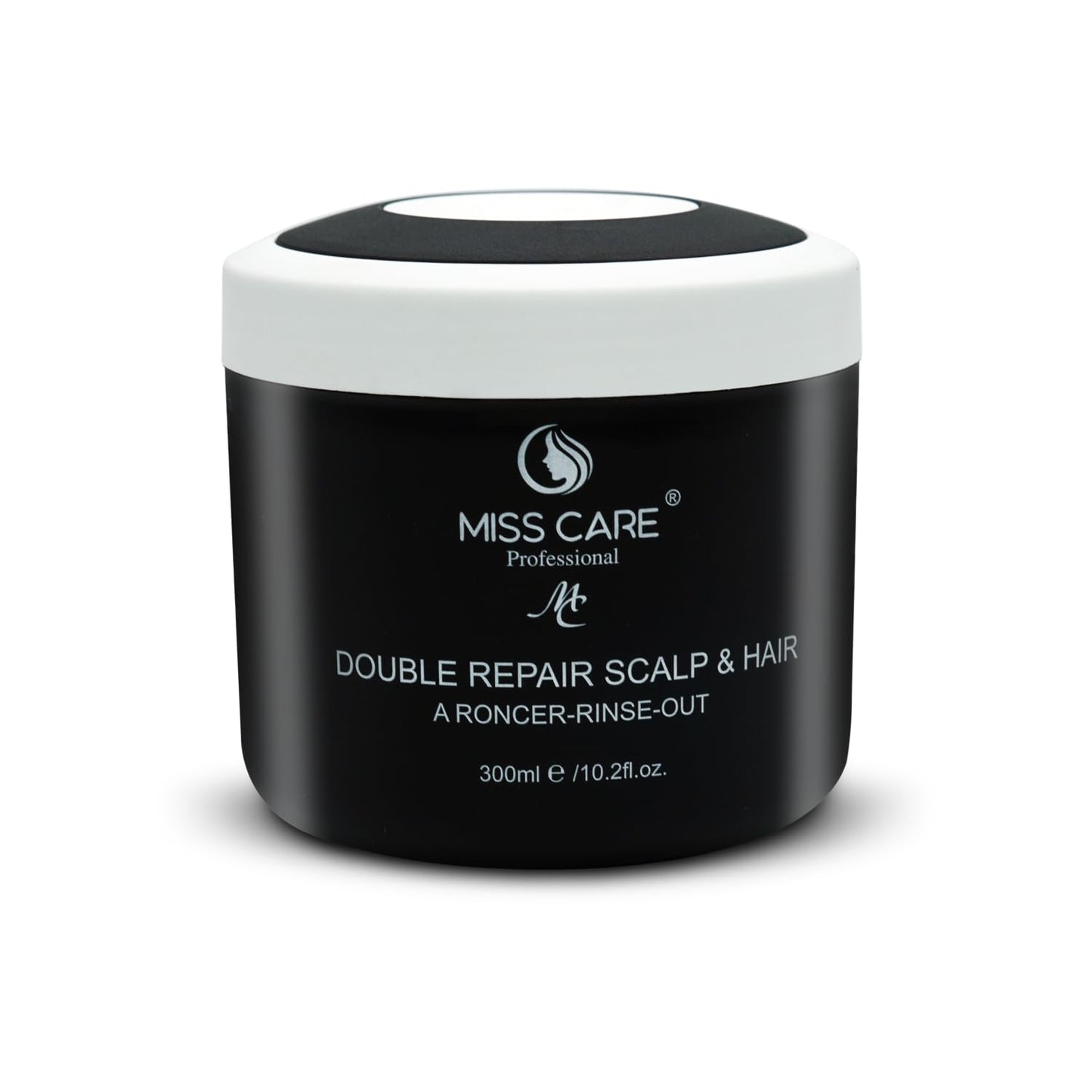 Miss Care Double Repair Scalp and Hair 300ml Rinse-out Hair Mask, For Smoother Appearance and Nourished Touch