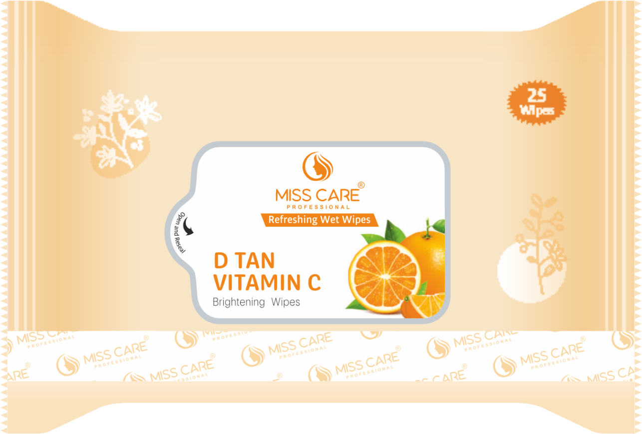 Miss Care D-Tan Vitamin C Wet Wipes