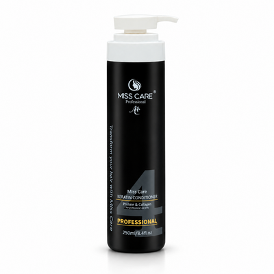 Miss Care Professional Keratin Conditioner for Hair, Protein & Collagen Infused Hair Smoothing Conditioner (250ml)