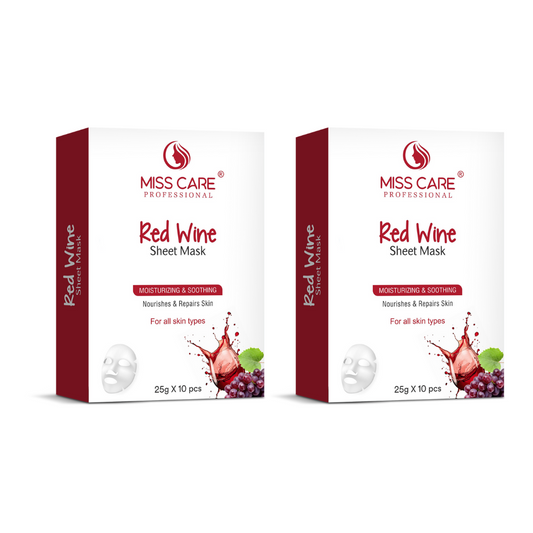 Miss Care Red Wine Sheet Mask