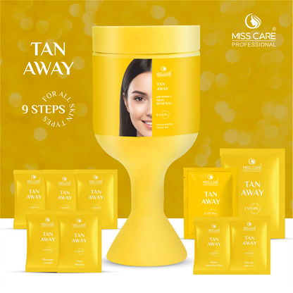 Miss Care Professional Tan Away Facial Kit