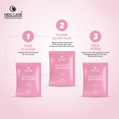 Miss Care Professional Japanese Blossom Facial Kit
