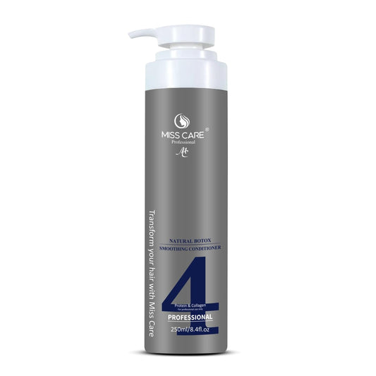 Miss Care Natural Botox Smoothing Conditioner -250ml, Infused with Protein and Collagen, for Smoother and Shinier Hair