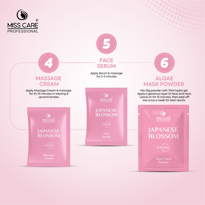 Miss Care Professional Japanese Blossom Facial Kit