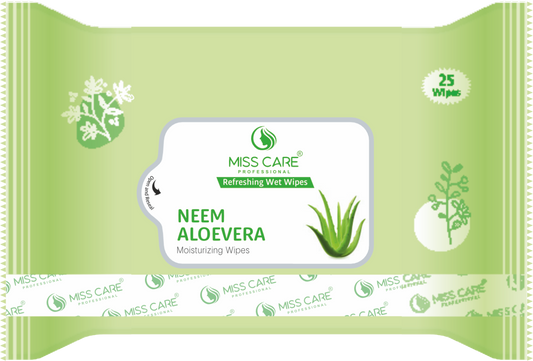 Miss Care Neem Alovera Refreshing Wet Wipes