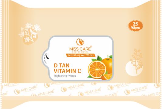 Miss Care D-Tan Vitamin C Wet Wipes