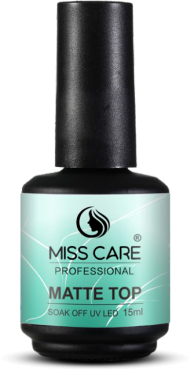 Miss Care Professional Matte Top Coat – Velvety Finish for a Sophisticated Look.