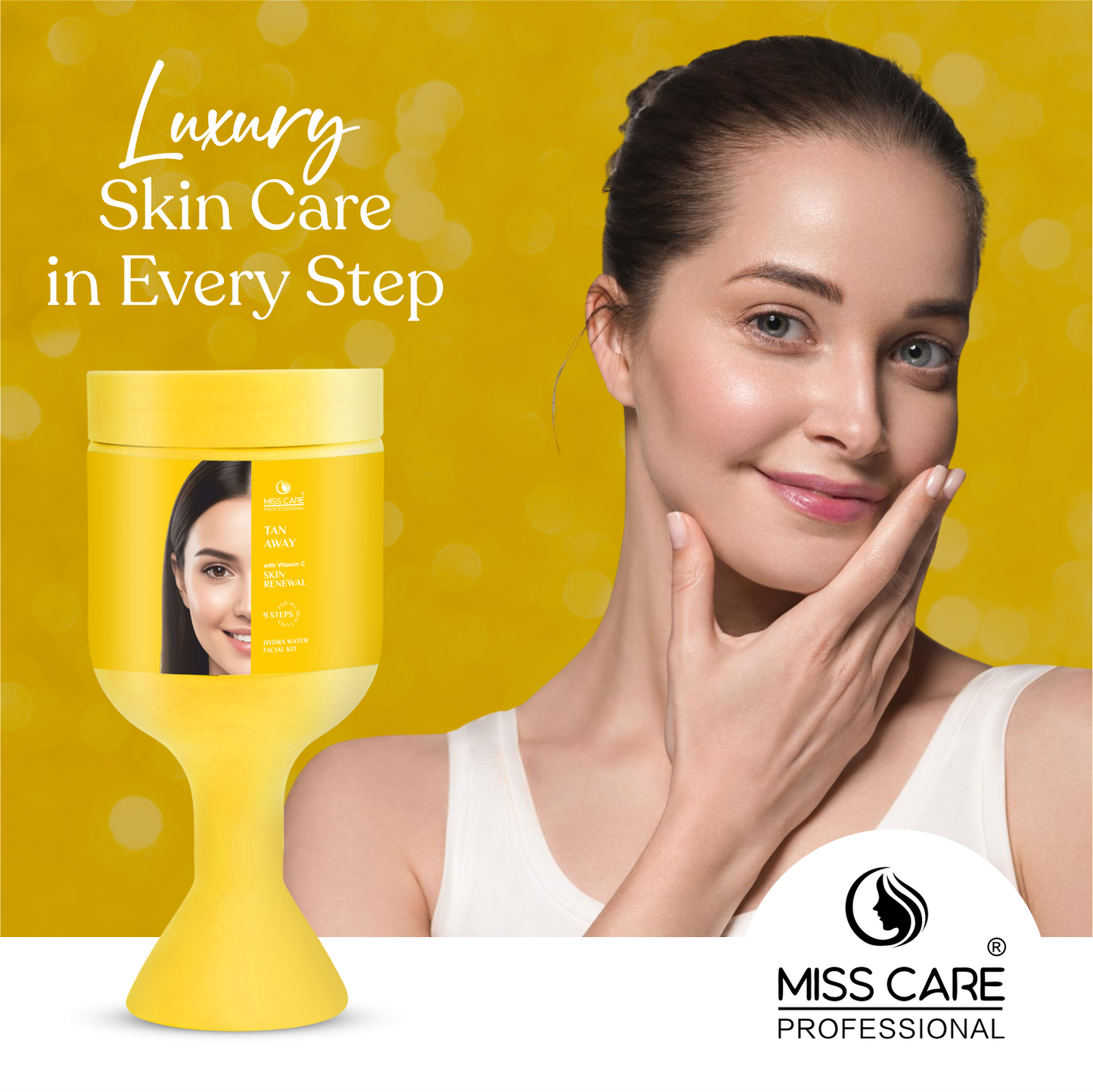 Miss Care Professional Tan Away Facial Kit