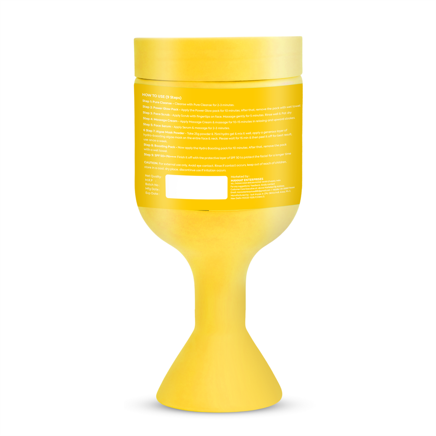 Miss Care Professional Tan Away Facial Kit