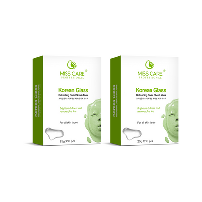 Korean Glass Sheet Mask Pack of 2
