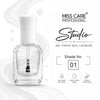 MISS CARE® PROFESSIONAL Studio Gel Finish Nail Lacquer | Long Lasting Glossy Nail Polish | 60 Shades