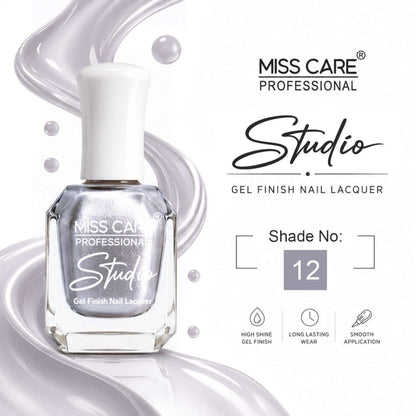 MISS CARE® PROFESSIONAL Studio Gel Finish Nail Lacquer
