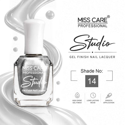 MISS CARE® PROFESSIONAL Studio Gel Finish Nail Lacquer