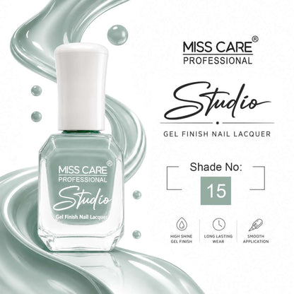 MISS CARE® PROFESSIONAL Studio Gel Finish Nail Lacquer