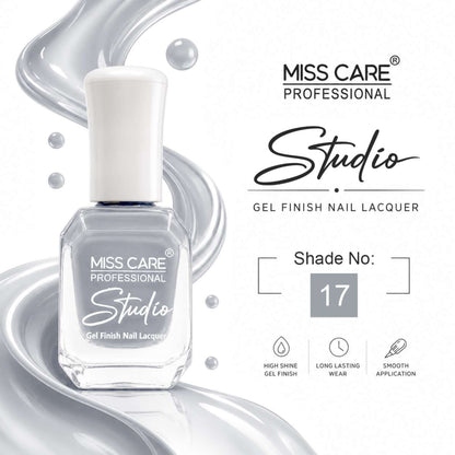 MISS CARE® PROFESSIONAL Studio Gel Finish Nail Lacquer