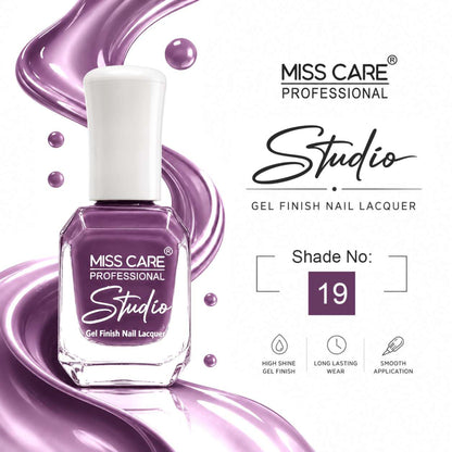 MISS CARE® PROFESSIONAL Studio Gel Finish Nail Lacquer
