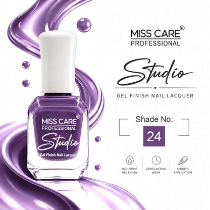 MISS CARE® PROFESSIONAL Studio Gel Finish Nail Lacquer