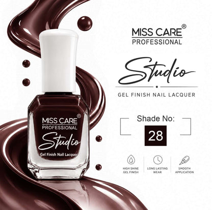 MISS CARE® PROFESSIONAL Studio Gel Finish Nail Lacquer