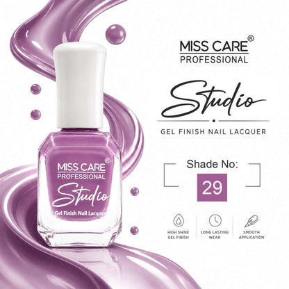 MISS CARE® PROFESSIONAL Studio Gel Finish Nail Lacquer