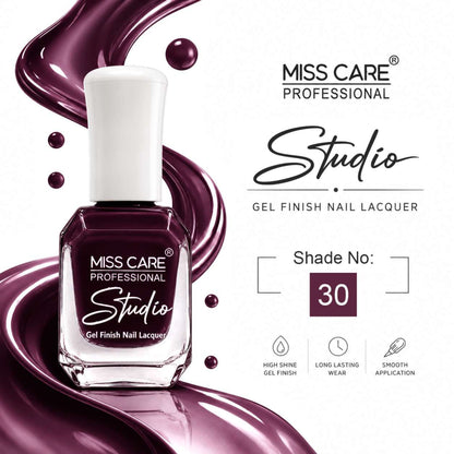 MISS CARE® PROFESSIONAL Studio Gel Finish Nail Lacquer