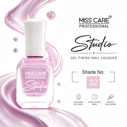 MISS CARE® PROFESSIONAL Studio Gel Finish Nail Lacquer
