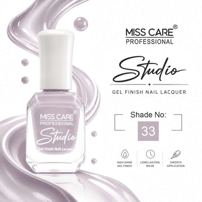 MISS CARE® PROFESSIONAL Studio Gel Finish Nail Lacquer