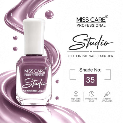 MISS CARE® PROFESSIONAL Studio Gel Finish Nail Lacquer