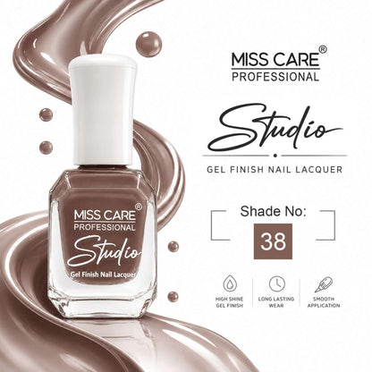 MISS CARE® PROFESSIONAL Studio Gel Finish Nail Lacquer