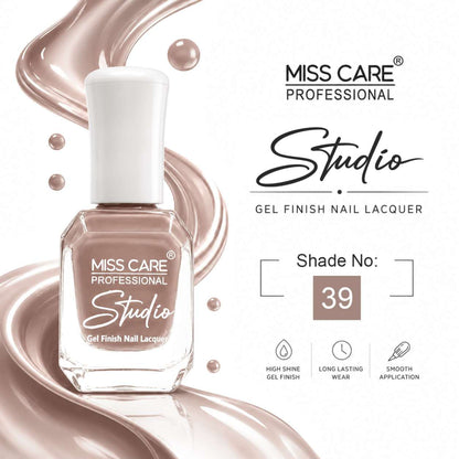MISS CARE® PROFESSIONAL Studio Gel Finish Nail Lacquer