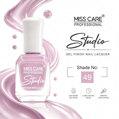 MISS CARE® PROFESSIONAL Studio Gel Finish Nail Lacquer