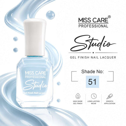 MISS CARE® PROFESSIONAL Studio Gel Finish Nail Lacquer