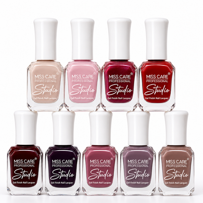 MISS CARE® PROFESSIONAL Studio Gel Finish Nail Lacquer