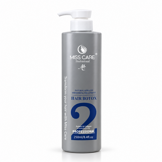 Miss Care Professional Hair Botox Treatment - 250ml, Natural Keratin Smoothening Treatment with Protein and Collagen — product image