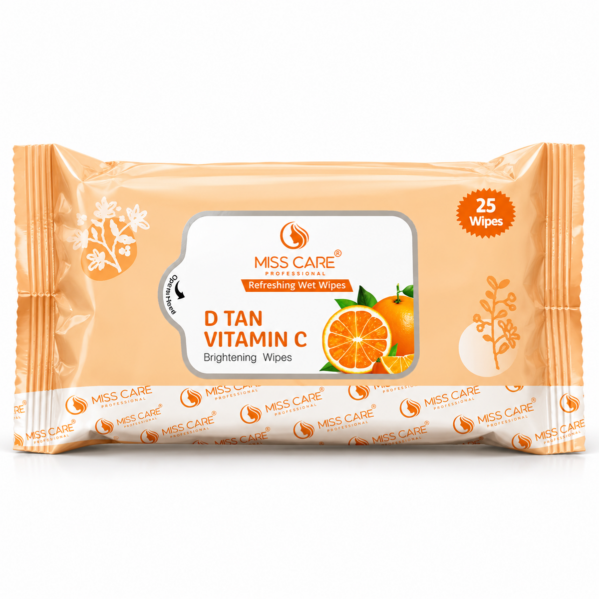 Miss Care D-Tan Vitamin C Wet Wipes - Image 1