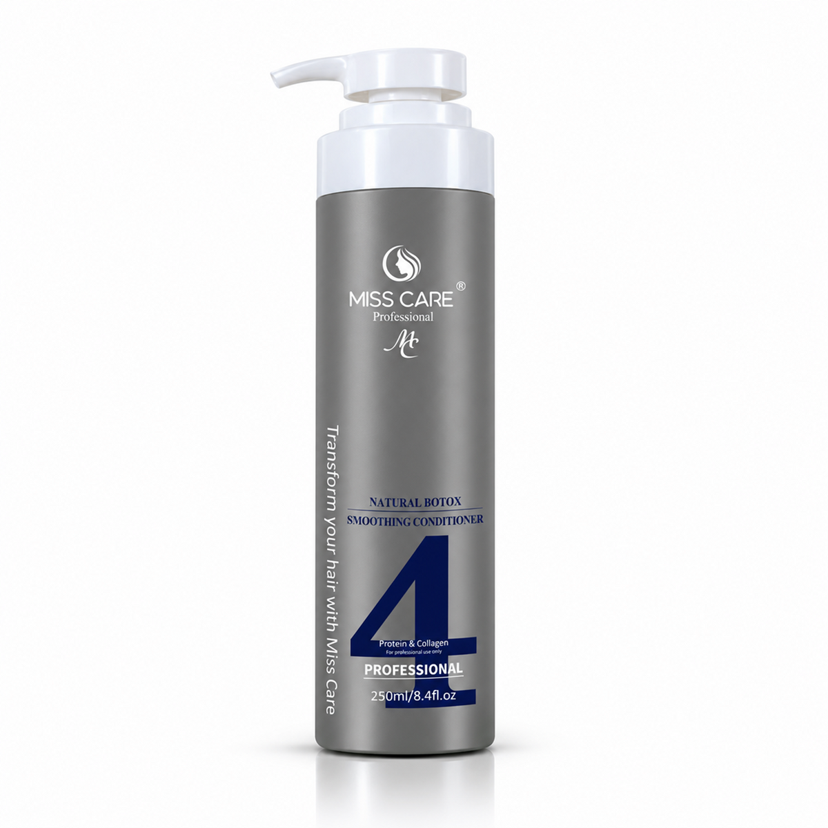 Miss Care Natural Botox Smoothing Conditioner -250ml, Infused with Protein and Collagen, for Smoother and Shinier Hair - Image 1