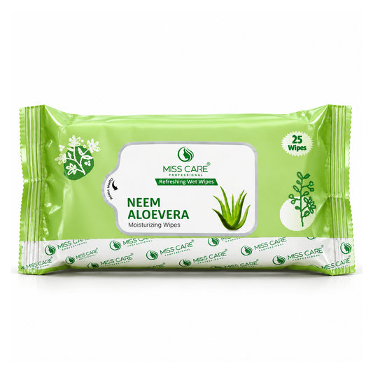 Miss Care Neem Alovera Refreshing Wet Wipes - Image 1