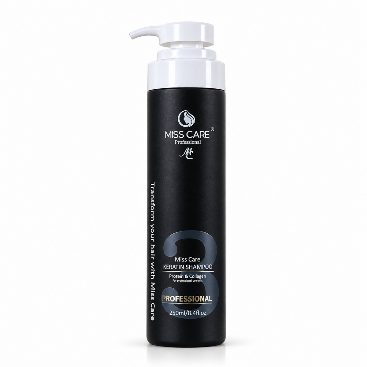 Miss Care Professional Keratin Shampoo with Protein and Collagen (250 ml) - Image 1