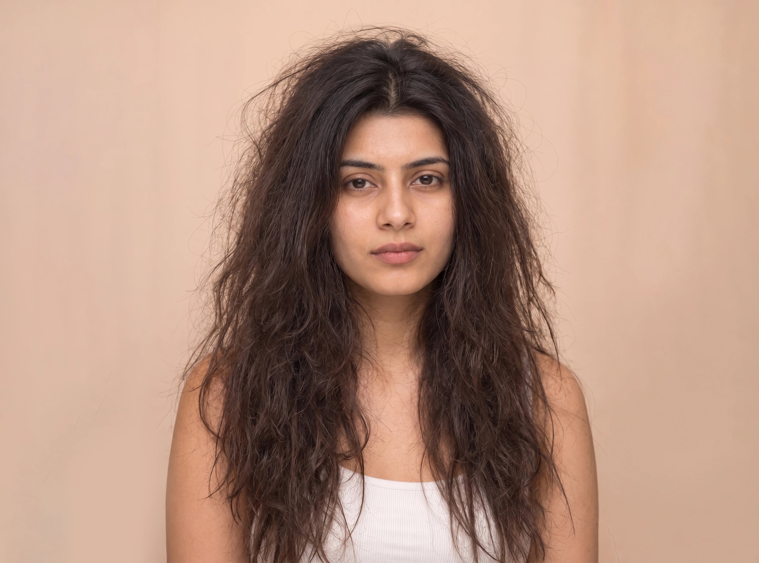 Hair before treatment